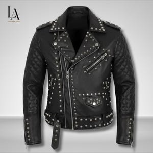 Leather Jacket Vkei - Etsy