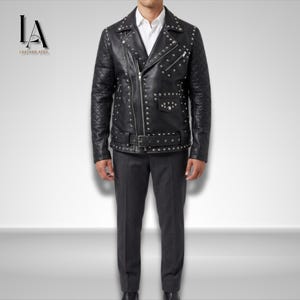 Leather Jacket Vkei - Etsy