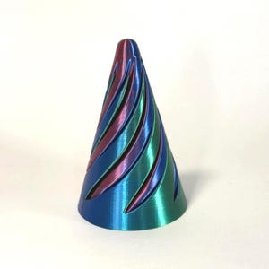 Spiral Fidget Toy: Two Piece Stress Buster