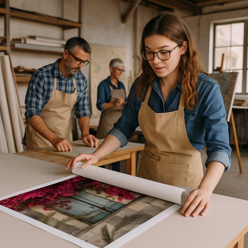 Intimate Embrace Canvas, Romantic Couple Wall Art, Sensual Bedroom Decor, Warm Toned Canvas Cozy Love Scene, Artistic Home Decoration image 9