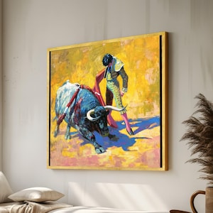Bullfight rug - Etsy 日本