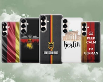 Deutschland Handyhülle Berlin Deutschland Cover für iPhone 17Pro, 16, 15, 14, 13, Samsung S26, S25, S24, S23, S22, A37, A57, A16, Pixel 10A