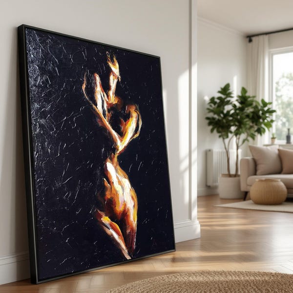 Naked Female Silhouette - Etsy