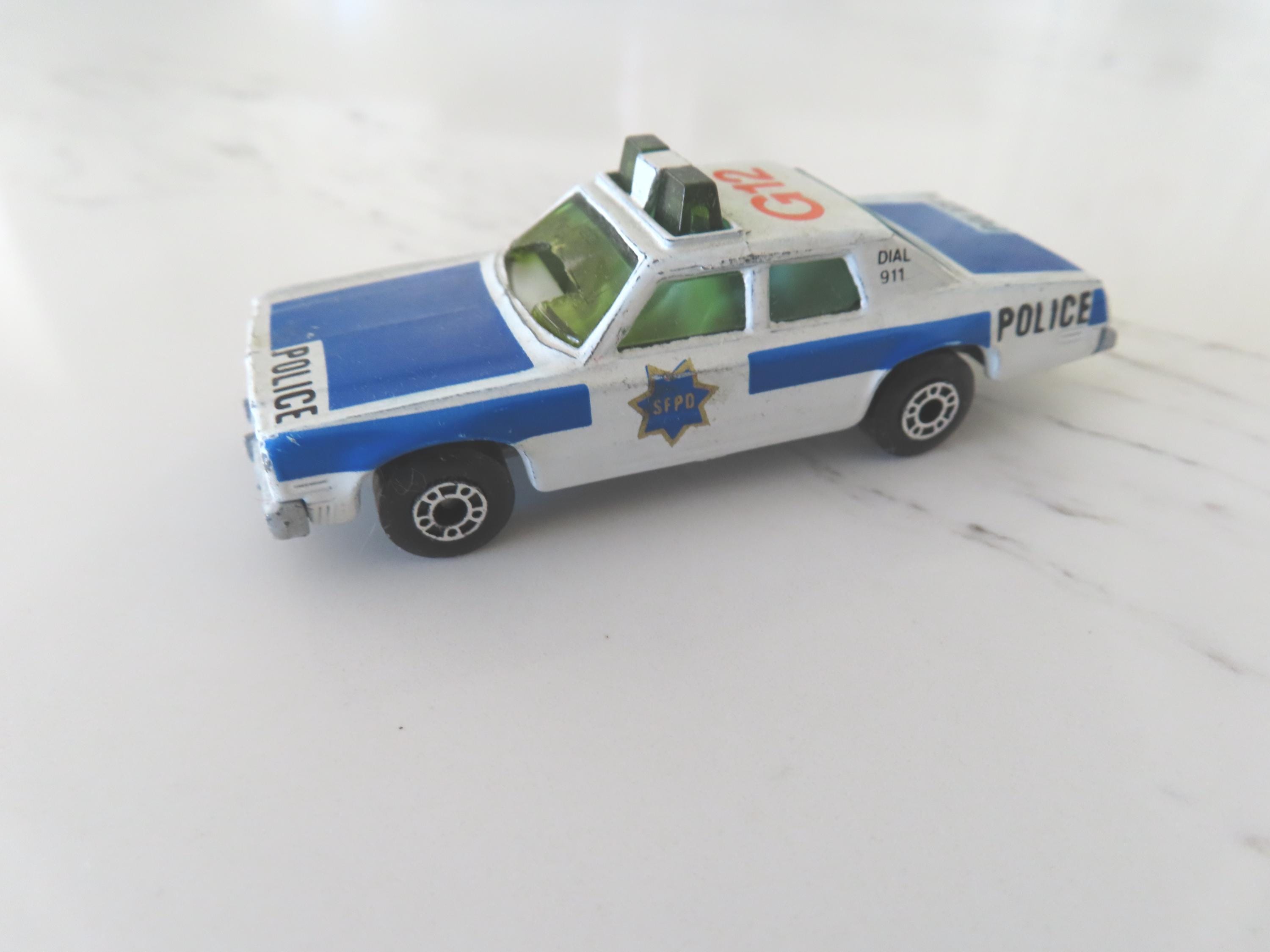 Vintage 1970 Matchbox Superfast Plymouth Gran Fury Police Car - Etsy