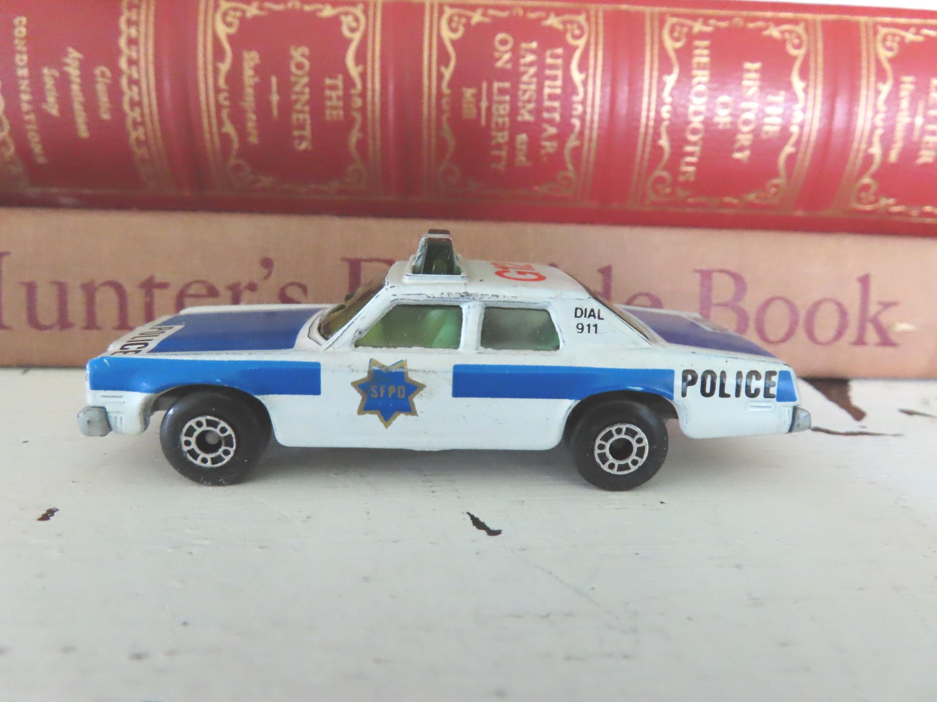 Vintage 1970 Matchbox Superfast Plymouth Gran Fury Police Car - Etsy