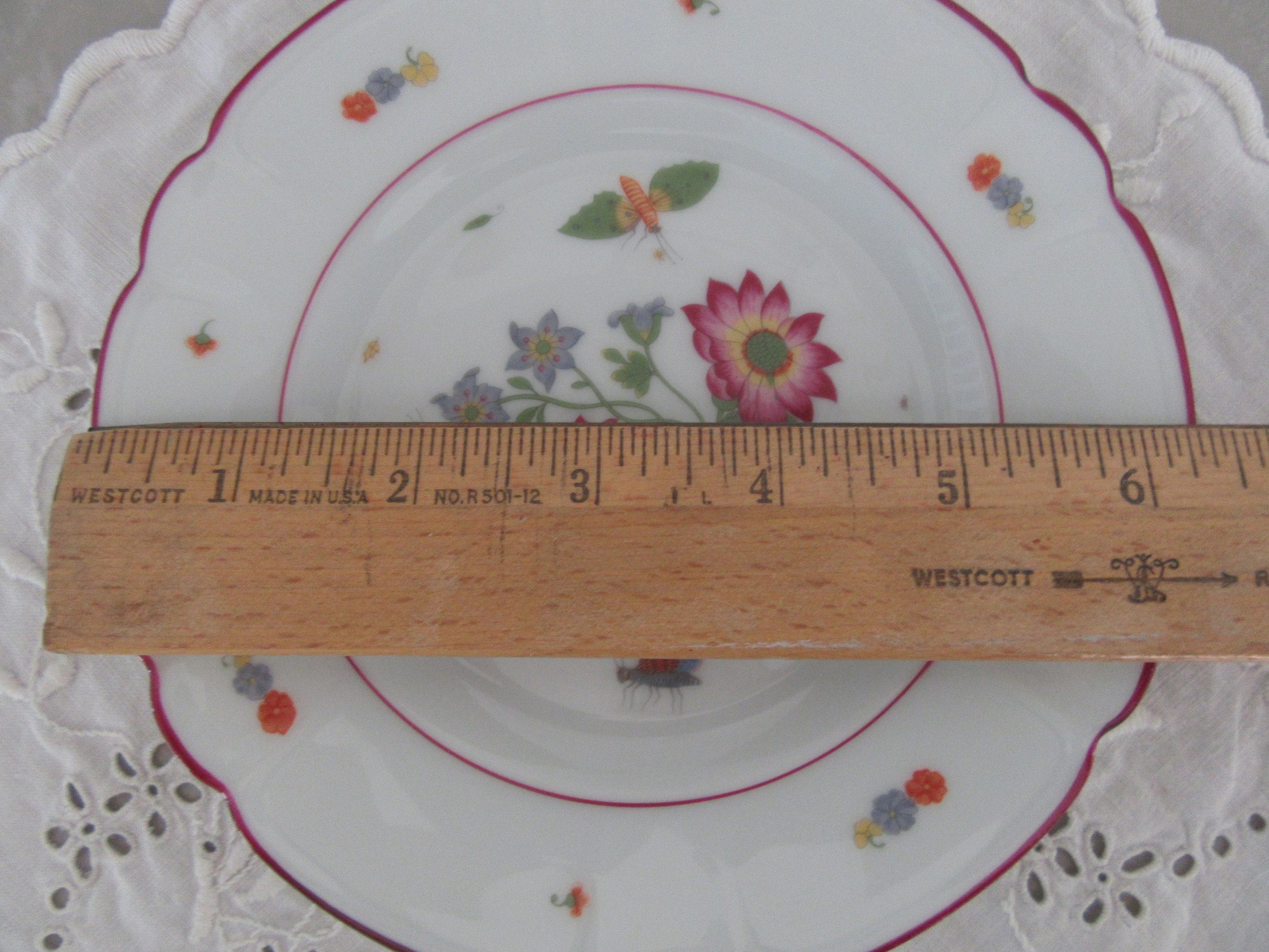 Limoges France Chfield Haviland Filets Faits Main Vintage