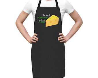 Grembiule per amanti del formaggio / Grafica da cucina giocosa