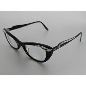 Caviar Swarovski Crystal Eyeglasses: Purple Tortoise 