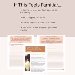 Couples Workbook: Set Boundaries, Heal Marriage, Navigate Family Expectations (PDF Download) image 2
