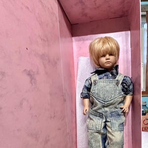 Annette Himstedt Timi Doll – 1986 American Heartland Collection. Limited edition. COA