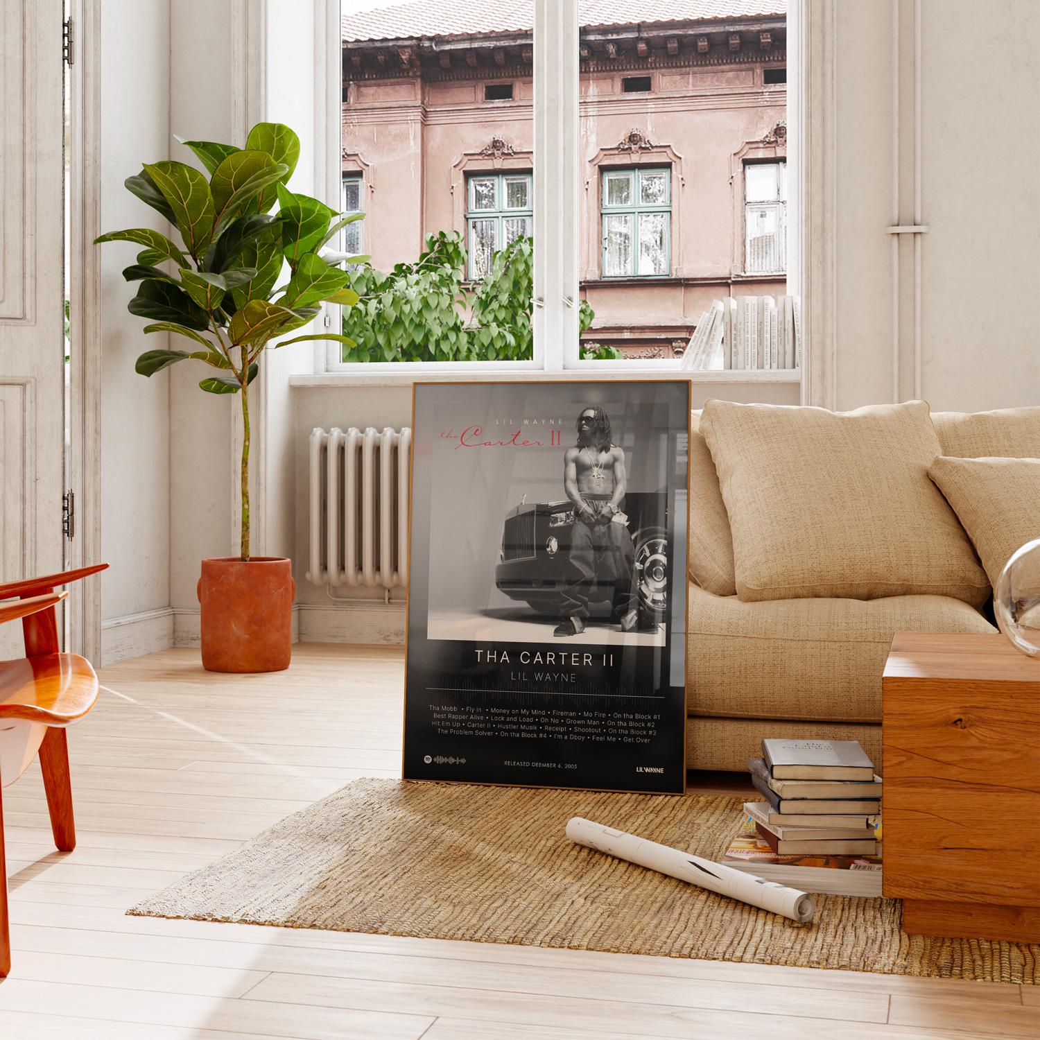 Discover Tha Carter II - Lil Wayne - Premium Poster - Unframed