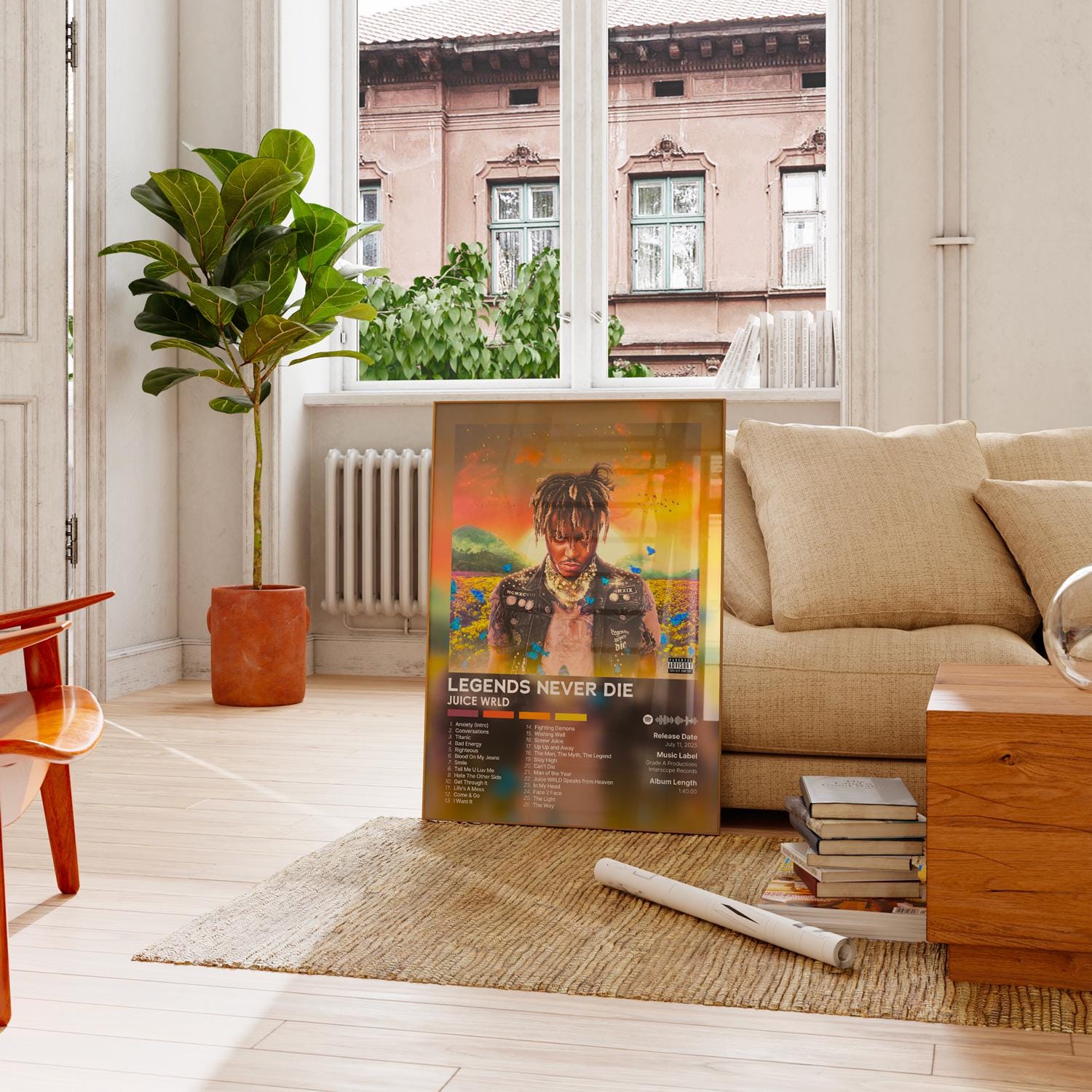 Discover Legends Never Die - 5th Anniversary Edition - Juice Wrld - Premium poster