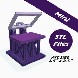 Mini Screen Printer STL Files