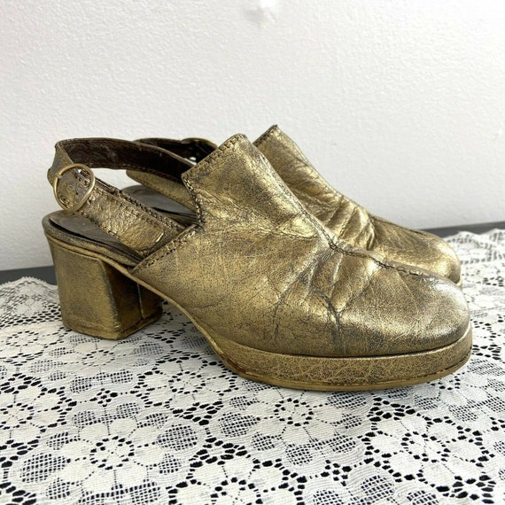 70s chunky heels