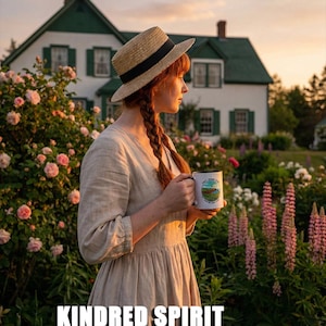 Green Gables Islander, Anne of Avonlea, Kindred Spirits PEI, Maritime Cottage core Art