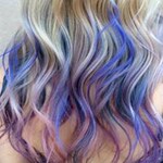5 Star Seller Grey Purple Ombre Hair Extensions Silver Hair Etsy