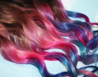 Dip Dye Hair Etsy