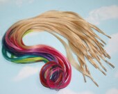 Items Similar To Rainbow Dipped Dyed Hair Itips Pre Bonded