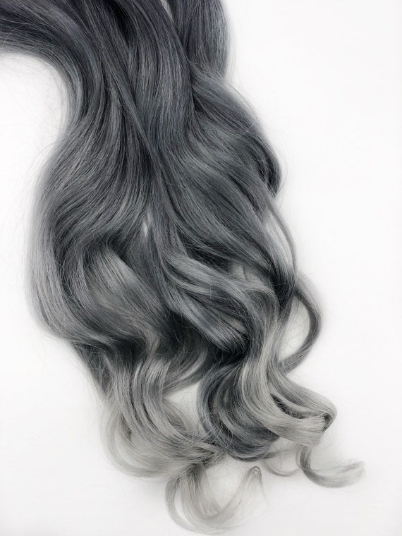 5 Star Seller Grey Steel Silver Ombre Grayombre Hair - Etsy UK 5 Star Seller Grey Steel Silver Ombre Grayombre Hair - Etsy UK