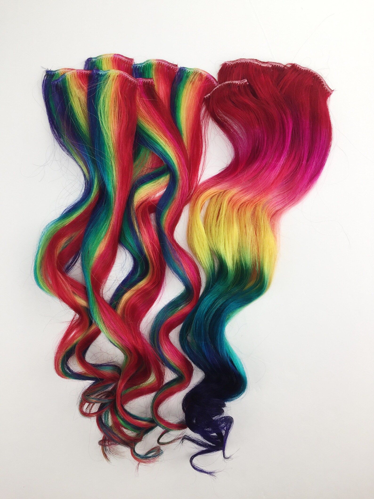Best selling festival hair extensions CUSTOM colors for Etsy