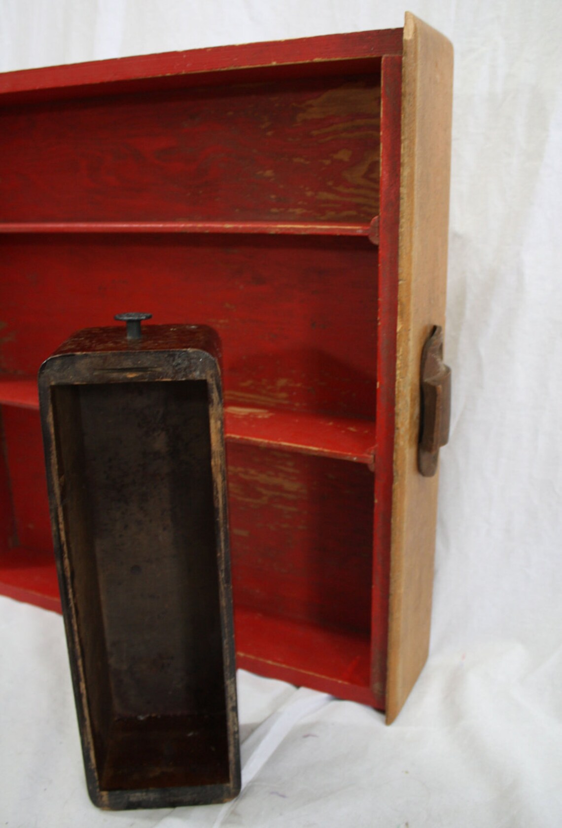 Vintage Drawer DIY Spice Rack Hanging Storage Vintage Etsy