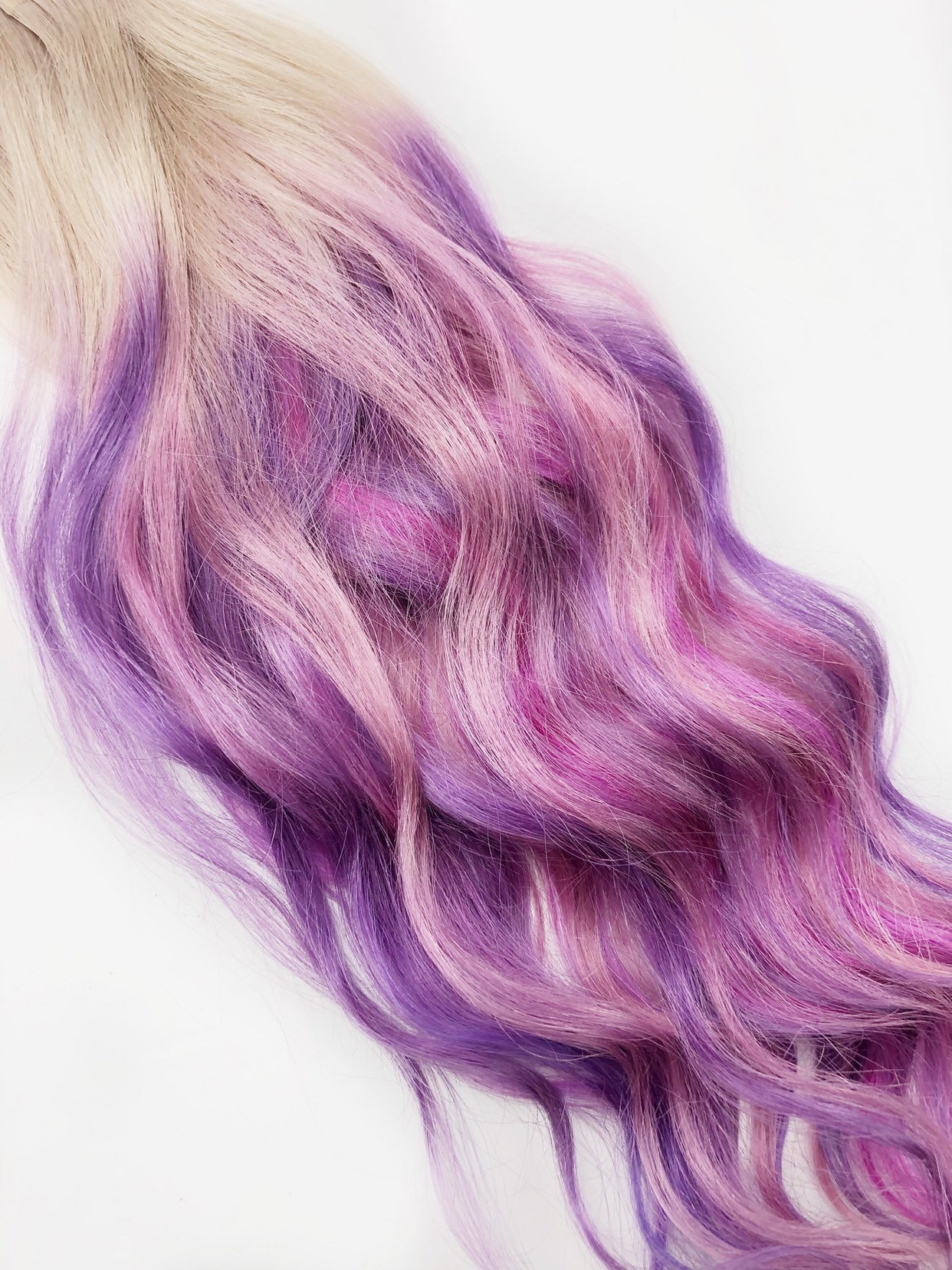 Purple Mauve Highlights Balayage Human Hair Extensions Pale - Etsy Purple Mauve Highlights Balayage Human Hair Extensions Pale - Etsy