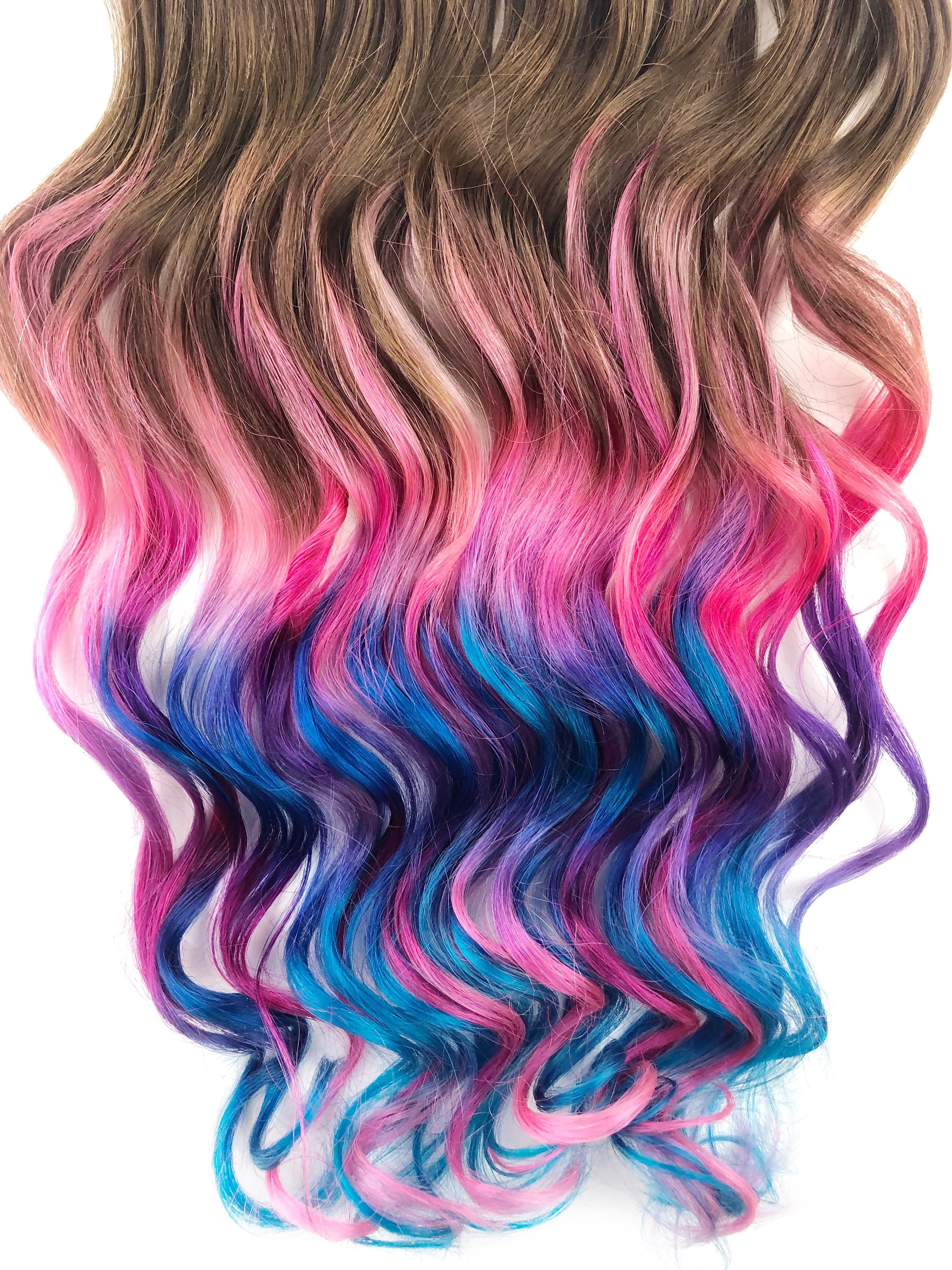 Dip dye sales hair piece