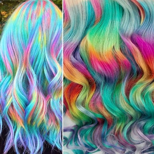 Rainbow hair dye deals