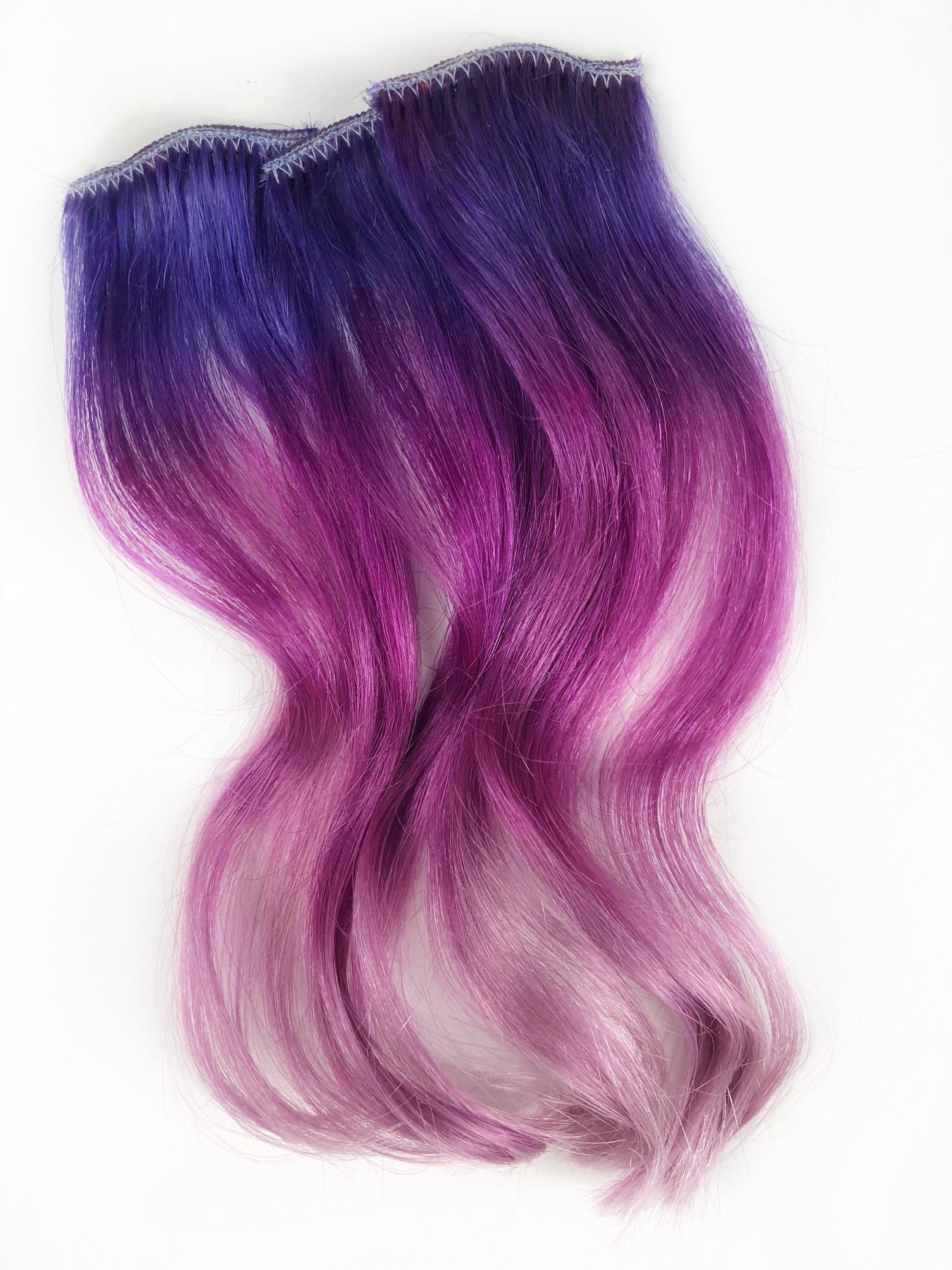 Extension per capelli unicorno, extension per capelli pastello con clip, set completo di capelli da sirena unicorno, fermagli per capelli rosa, capelli umani, - Italia