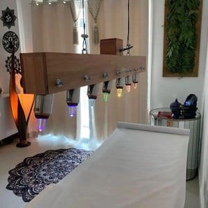 Kristalllichtbett ((( HÄNGEGERÄT ))) Chromotherapie Quarz Vogel Biophotonik Radionik Reiki Orgon Quantenchakra Balance Gottesheilung