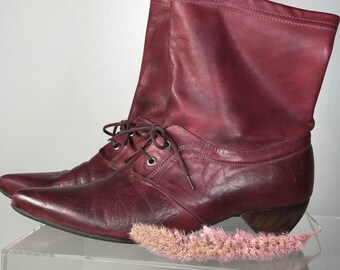 john fluevog platform cowboy boots