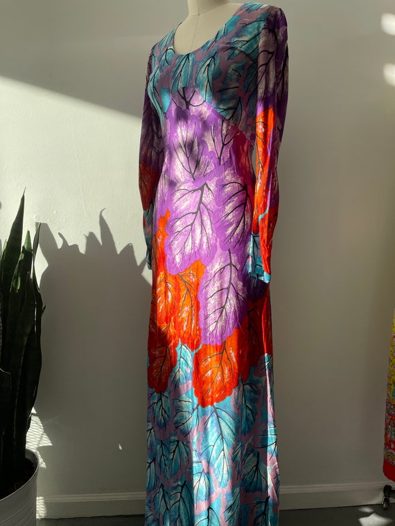 Vintage printed 1970’s dress - image 5