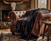 Personalized Ranch Brand Throw Blanket | The Ranch House Favorite