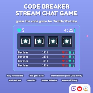 Twitch/Youtube-chattspelwidget | Gissa siffror, StreamElements, alla OBS