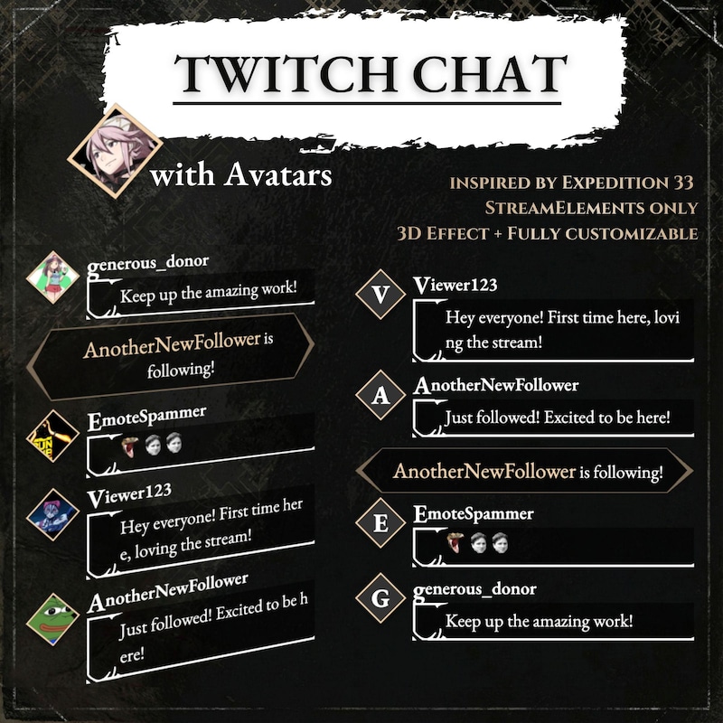 Dnd Stream Widget - Etsy UK