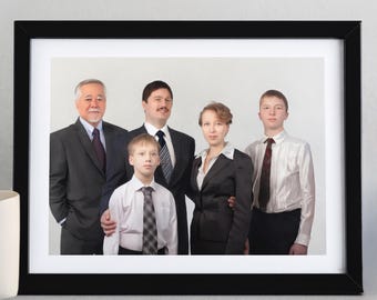Realistic Merge Of Different Photos - Add Loved One to Photo from Separate Pictures | Combined Memorial Picture | Personalized Sympathy Gift