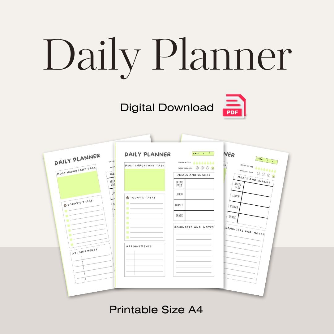 All-in-one Digital Planner Digital Planner, Digital Journal, Digital ...