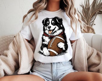 Australian Shepherd Football Shirt