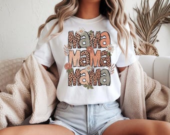 Mama Daisy Flower Shirt