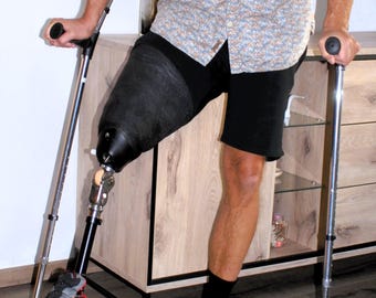 Right Pretender Prothetikbein männlich und weiblich Set Filmrequisite Theater Fotoshooting Fotoshooting oben Knieamputierte Beinprothese