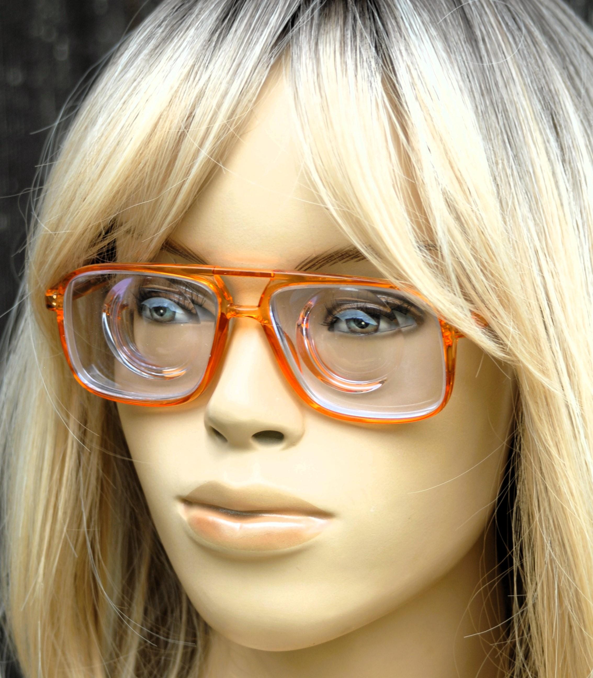 Steampunk Rare Super Strong Myodisc Lenti Myopic GOC Womens