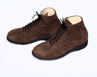 Grandi scarpe ortopediche da uomo molto rigide stivali piede torto antipolio steampunk Etsy Italia