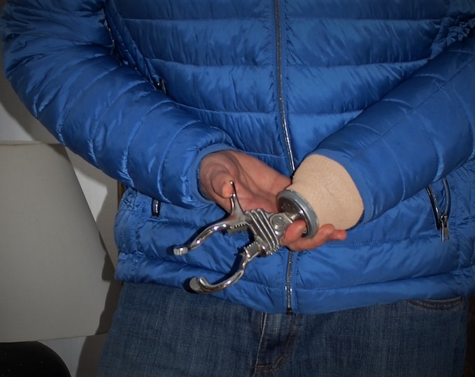 Pretender Prosthetic Arm Hook and Hand Set Movie Prop Theatre Photo