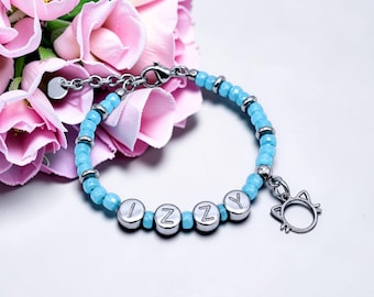 Custom Name Bracelet Personalized Jewelry for Teen Girl Gifts