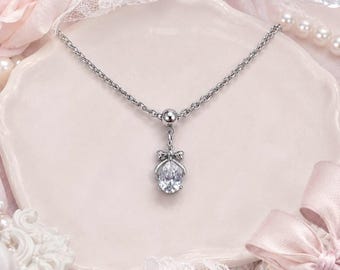 Necklace Jewelry Gift for Teen Girls & Women Stainless Steel