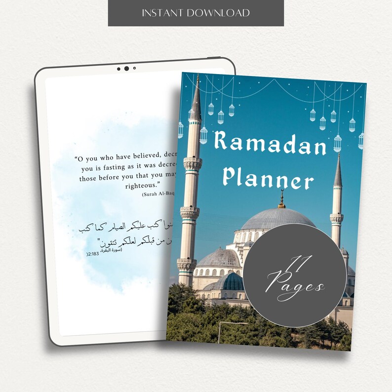 Printable Ramadan Planner 2026 | Daily Salah Tracker, Quran Reading ...