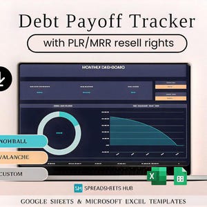 PLR債務返済トラッカー – スマートな財務管理シート