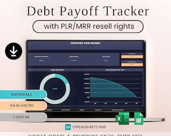 PLR Debt Payoff Tracker – Smart Financial Management Sheet
