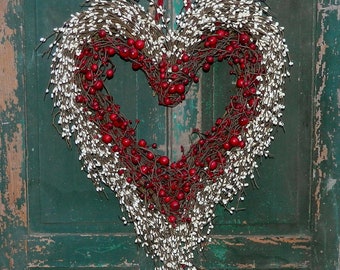 Valentine Wreath Etsy