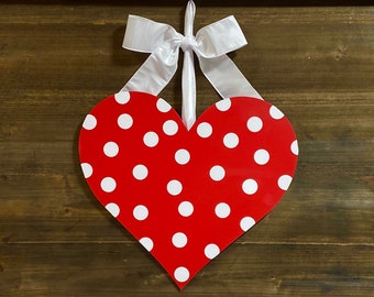 Valentine Wreath - Heart Wreath - Valentine Door Hanger